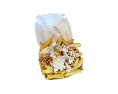 Barquette de frites – Friterie Bapalmoise